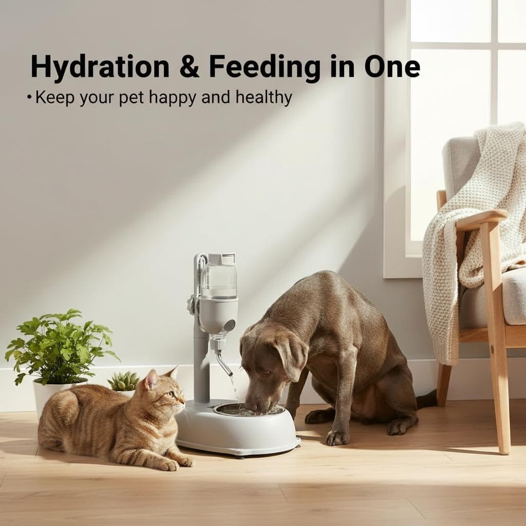 Adjustable Stand Pet Water Dispenser