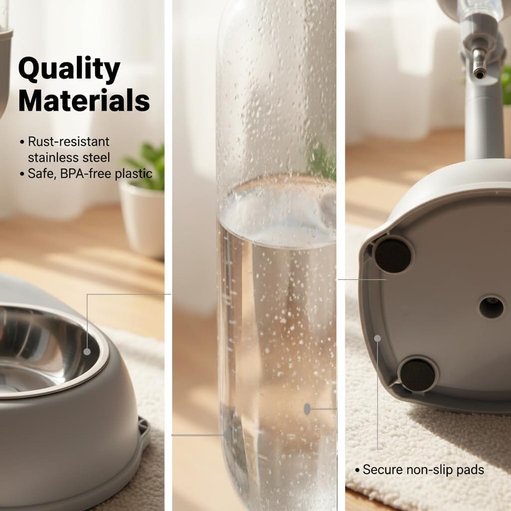 Adjustable Stand Pet Water Dispenser