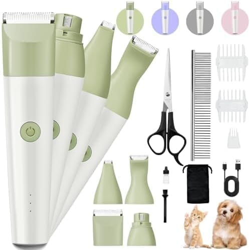 Four-in-One Paw Trimmer and Nail Grinder