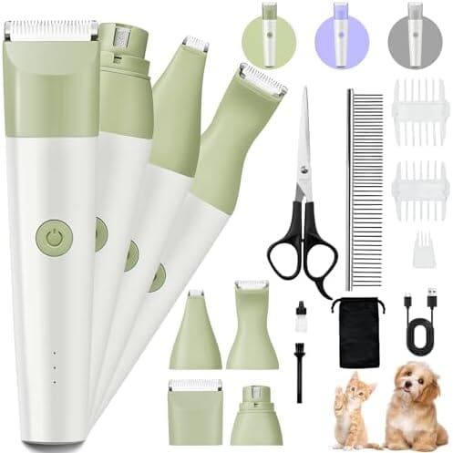 Four-in-One Paw Trimmer and Nail Grinder