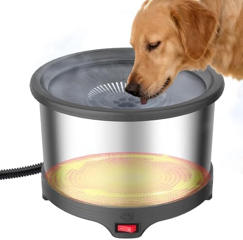 Heated Outdoor Pet Water Bowl