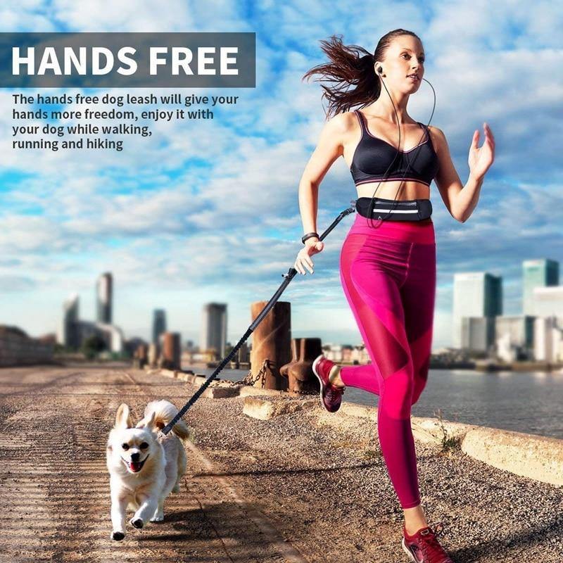 Hands-Free Waist Dog Leash