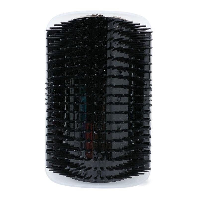 Corner-Mount Cat Grooming Brush