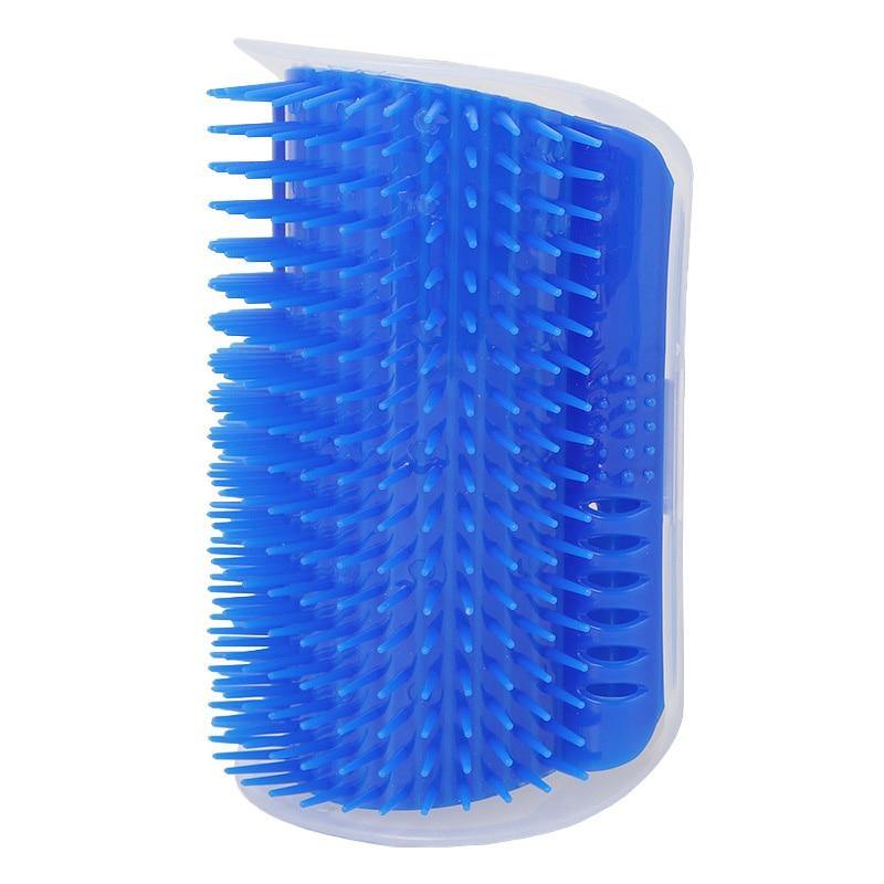 Corner-Mount Cat Grooming Brush
