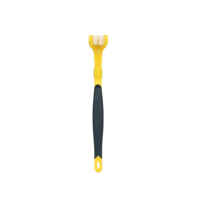 Three-Head Pet Toothbrush