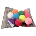 Colorful Plush Cat Play Ball