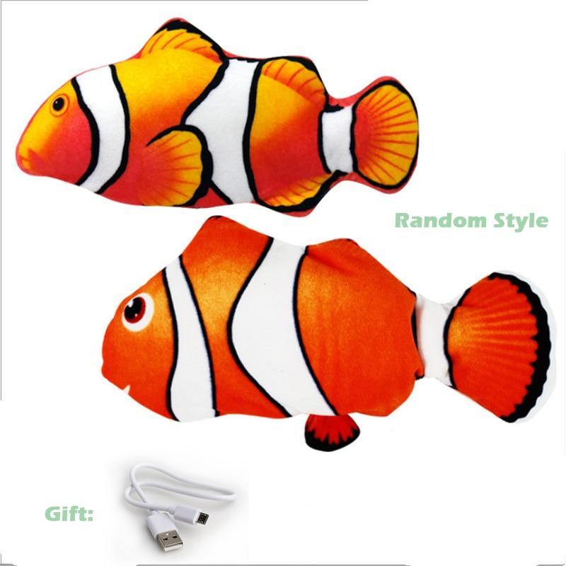 Moving Fish Catnip Cat Toy