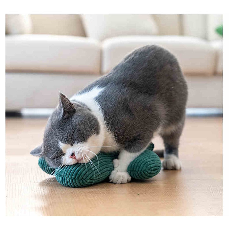 Cactus Catnip Plush Cat Toy