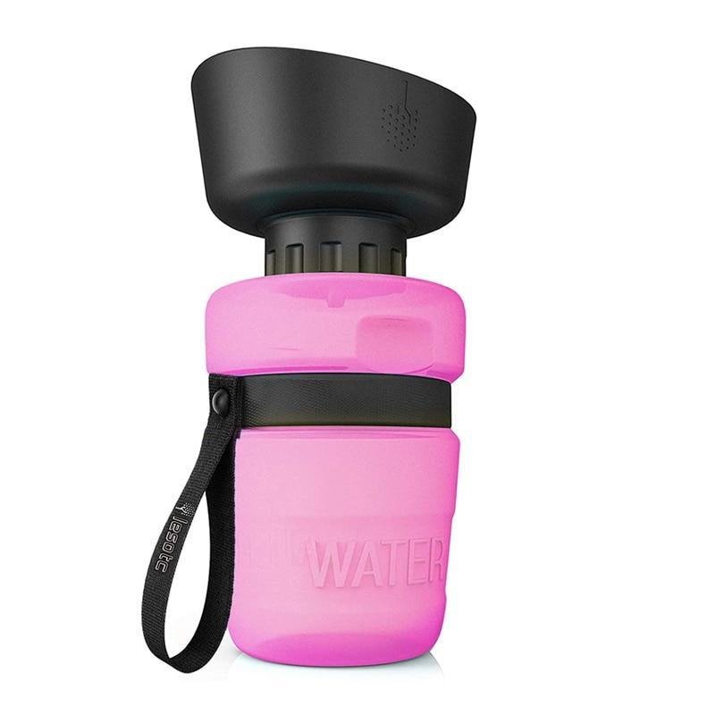 Two-in-One Portable Pet Water Bottle