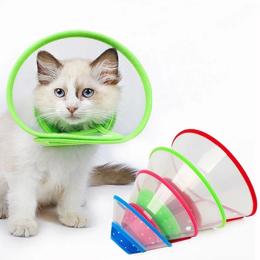 Adjustable Mesh Pet Recovery Collar