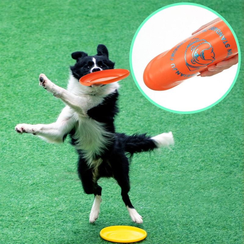 Flying Disc Dog Fetch Toy