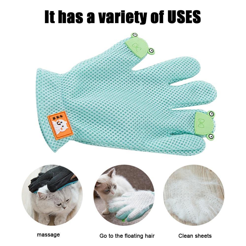 Pet Deshedding Grooming Glove