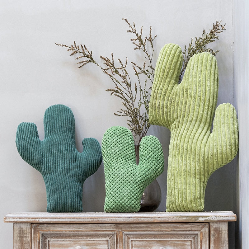 Cactus Catnip Plush Cat Toy