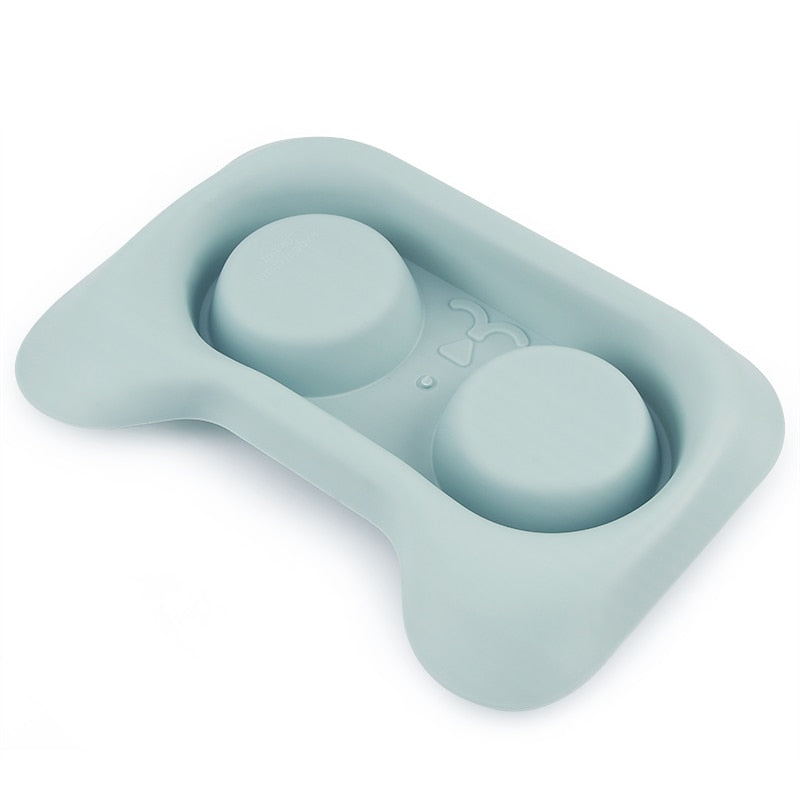Elevated Double Pet Food Bowl