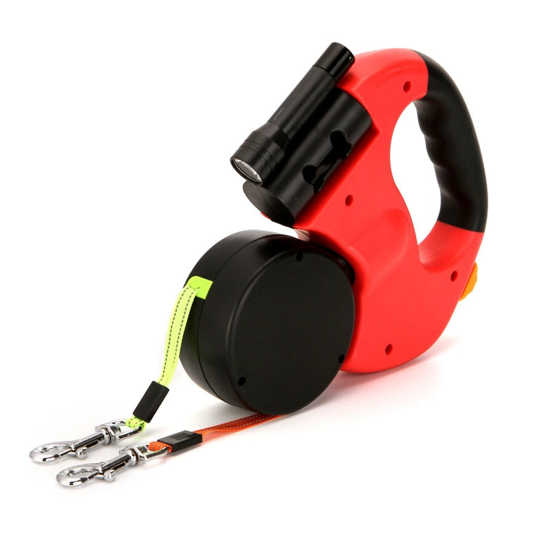 Dual Retractable Dog Leash