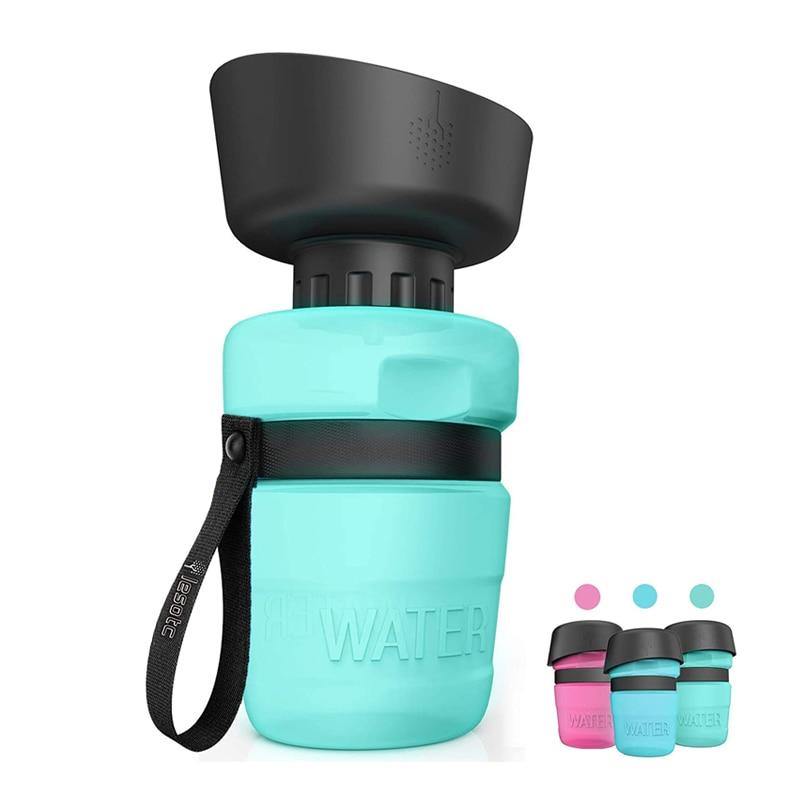 Two-in-One Portable Pet Water Bottle