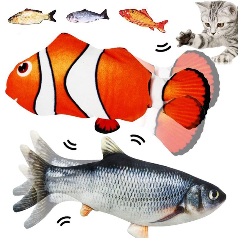 Moving Fish Catnip Cat Toy