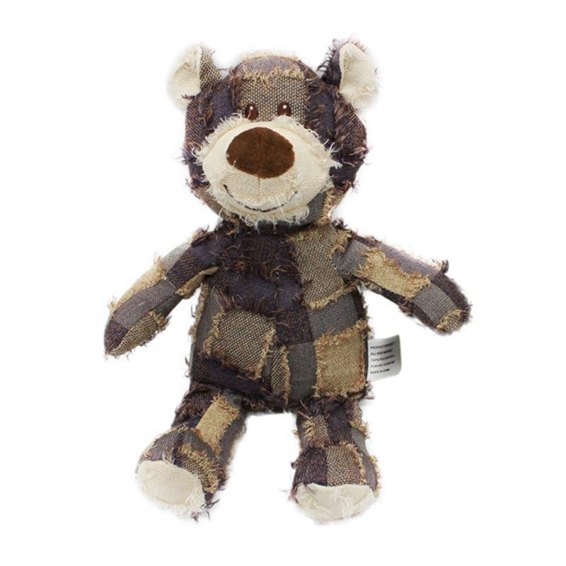 Bear Plush Squeaky Dog Toy