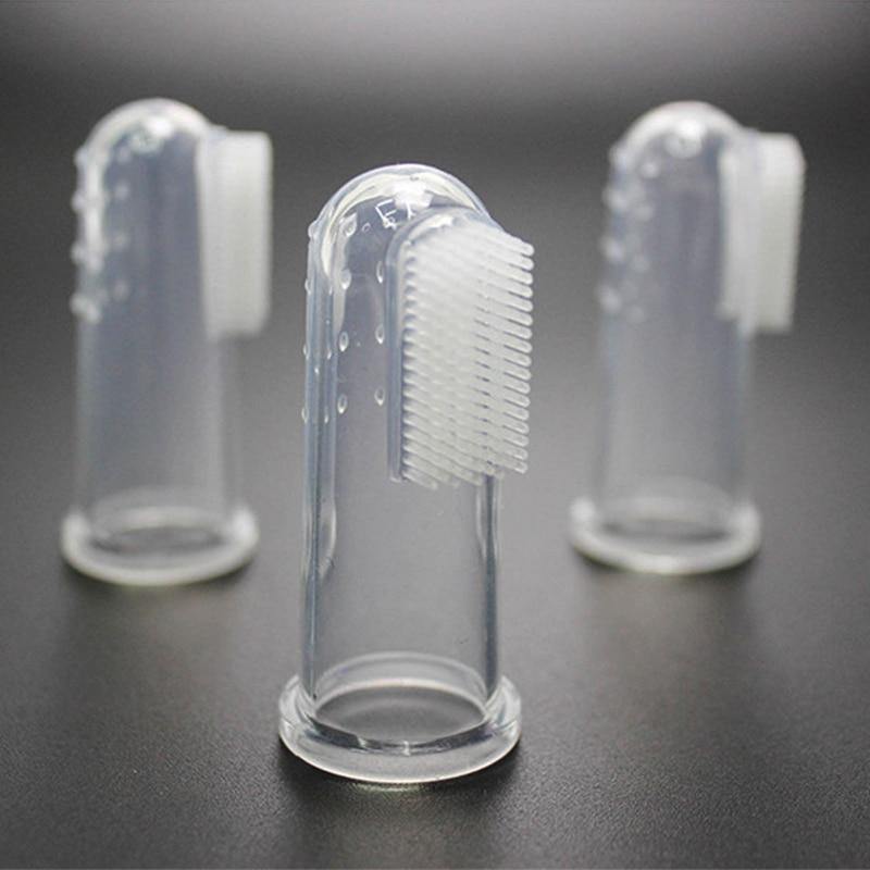 Silicone Pet Finger Toothbrush