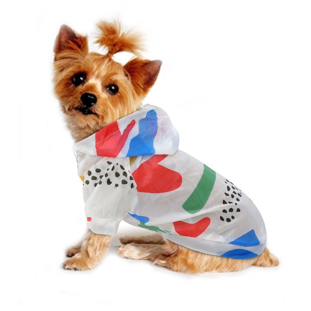 Dog Sun Hoodie Poncho