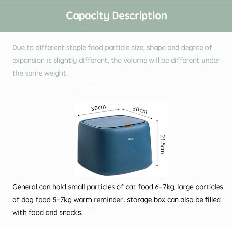 Portable Dry Pet Food Container