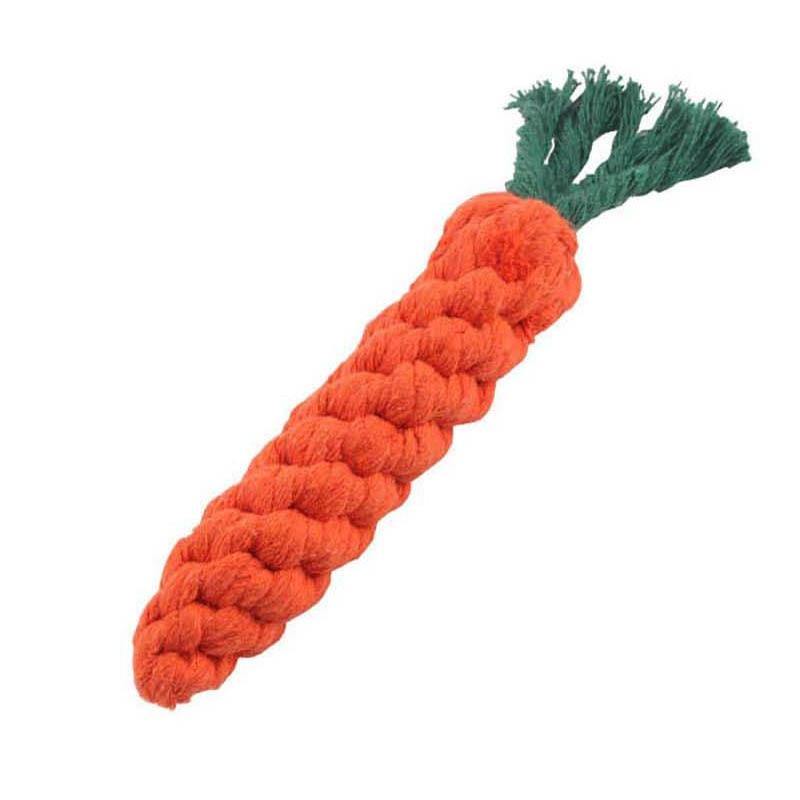 Carrot Rope Dog Chew Toy