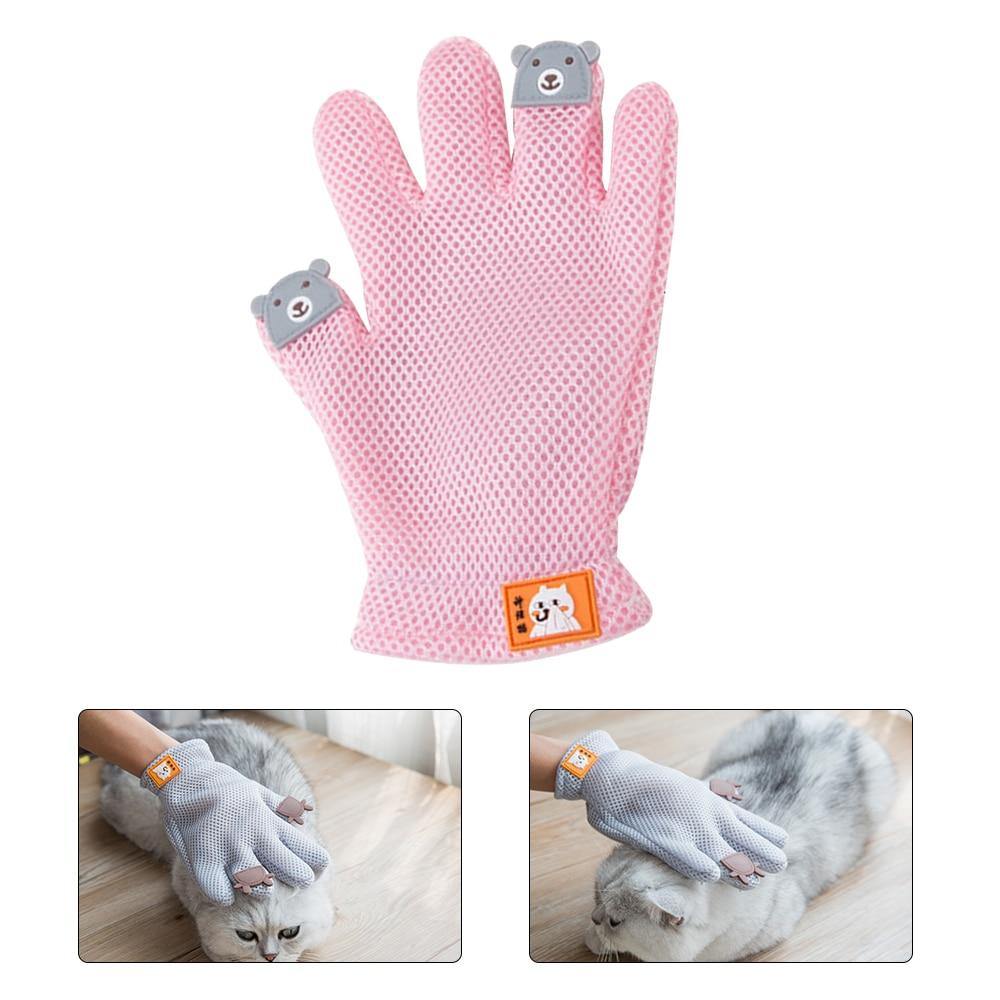 Pet Deshedding Grooming Glove
