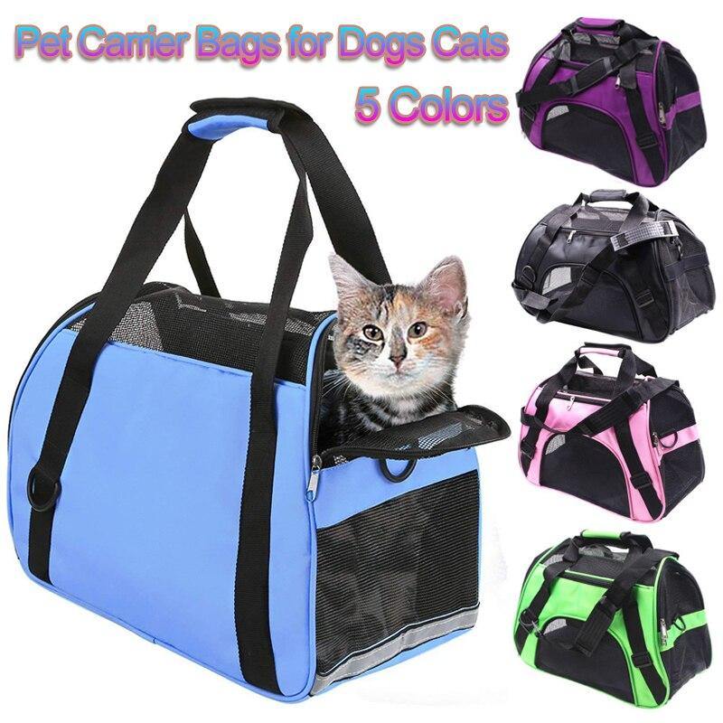 Portable Mesh Pet Carrier