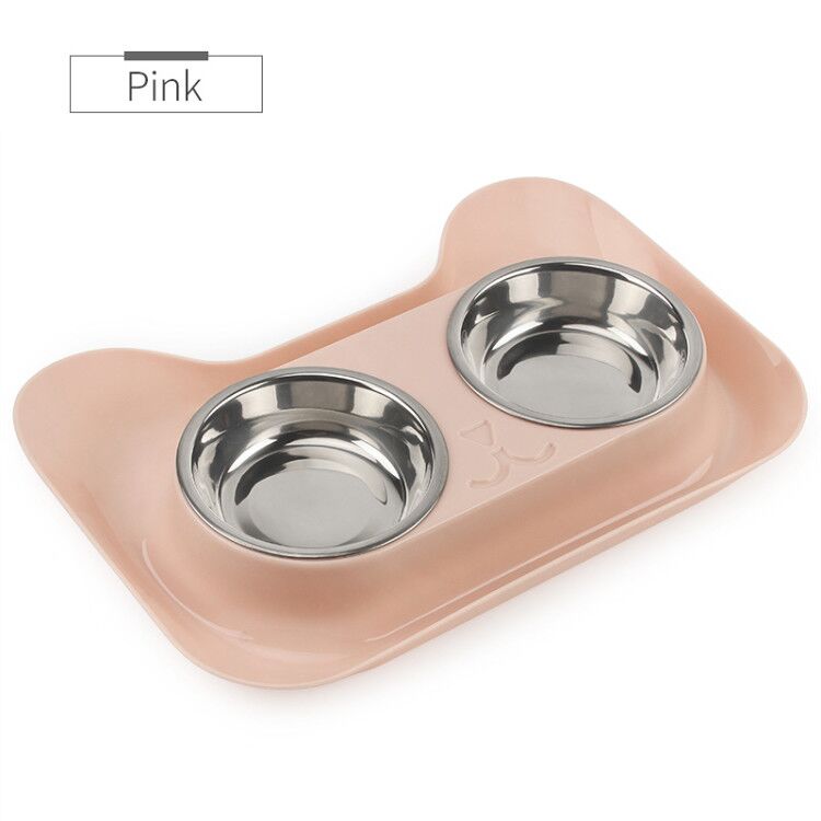 Elevated Double Pet Food Bowl