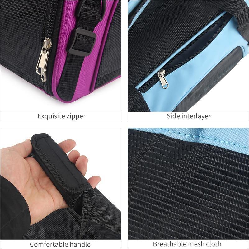Portable Mesh Pet Carrier