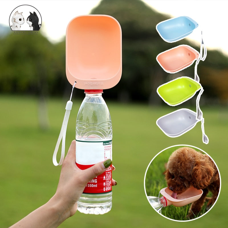 Clip-On Bottle Pet Drinking Bowl