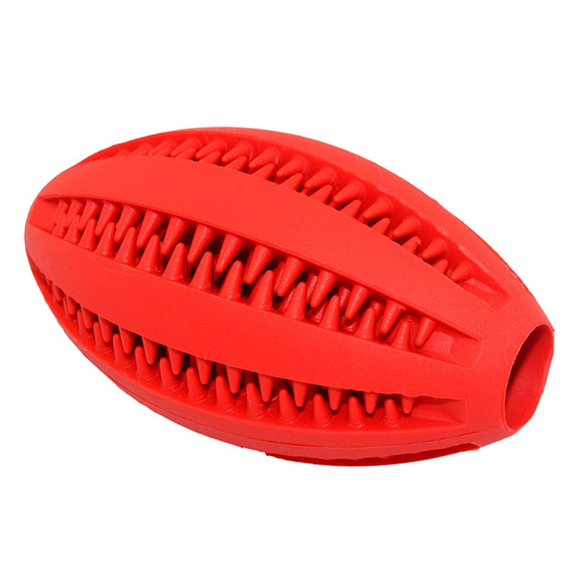 Football Treat-Dispensing Dog Toy