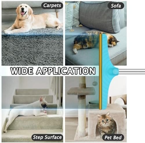 Reusable Carpet Pet Hair Rake