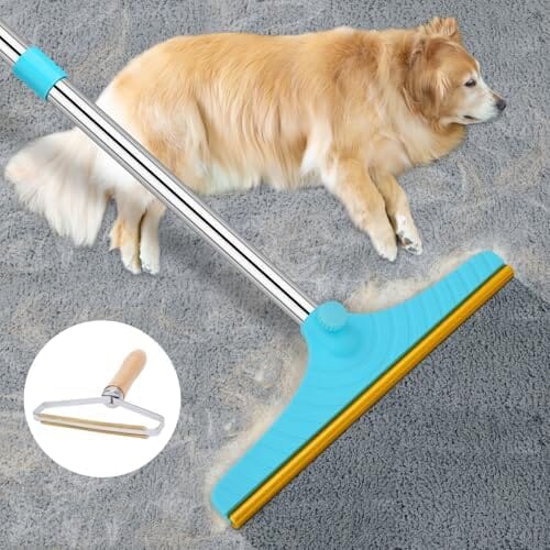 Reusable Carpet Pet Hair Rake