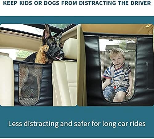 Adjustable Mesh Dog Car Barrier