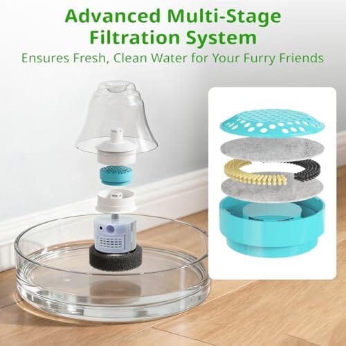 Glass Pet Water Fountain