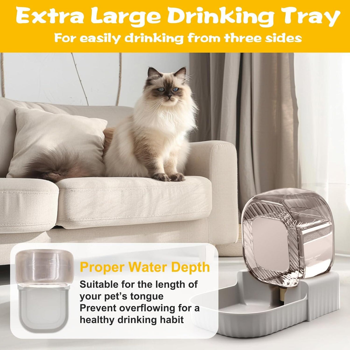 Gravity Pet Water Dispenser