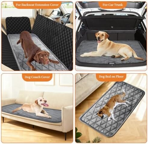 Back Seat Pet Travel Bed Cover