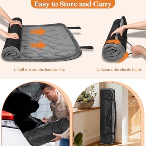 Back Seat Pet Travel Bed Cover