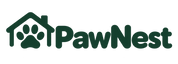 PawNest pet essentials — paw and home logo