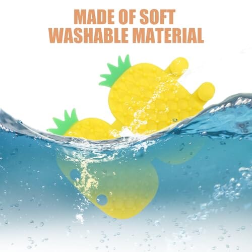 Pineapple Self-Cleaning Pet Brush