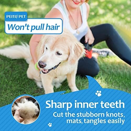 Pet Undercoat Grooming Rake