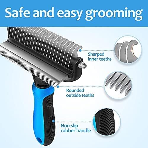 Pet Undercoat Grooming Rake