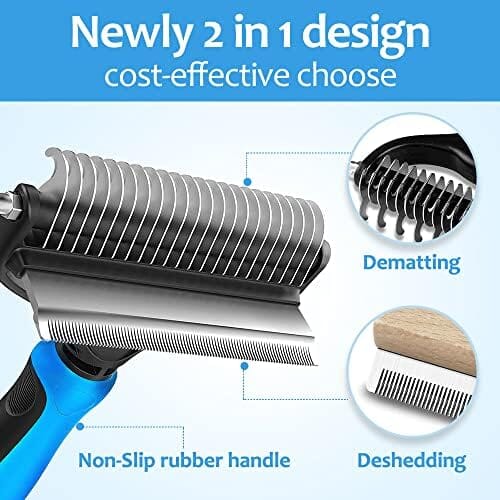 Pet Undercoat Grooming Rake