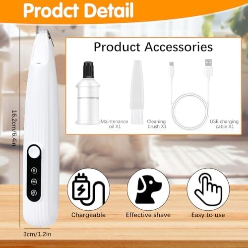 LED Pet Paw Trimmer