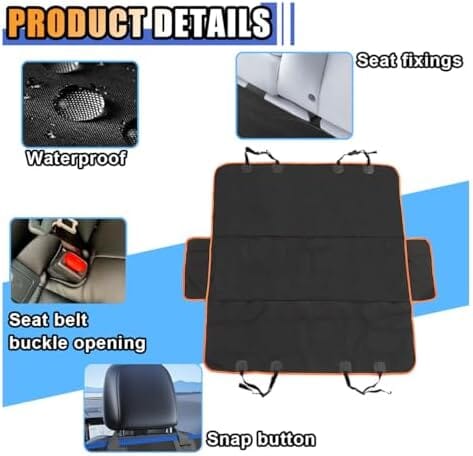 Car Seat Protector with Side Flaps